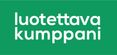 Luotettava kumppani -logo